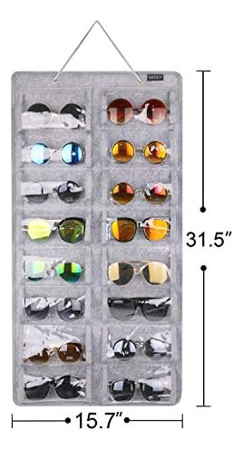 Arouy Organizador De Gafas De Sol, Organizador De Gafas De A
