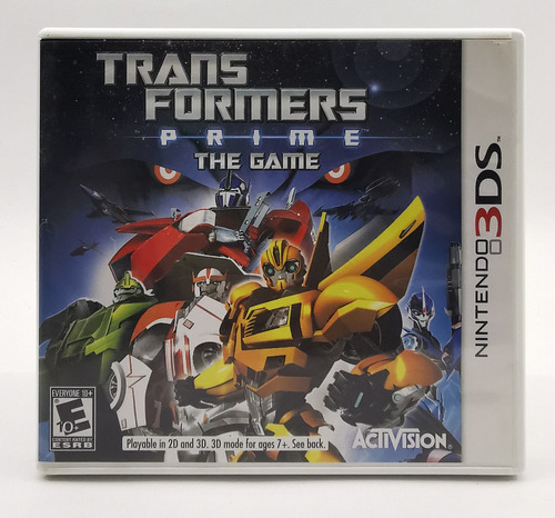Trans Formers Prime The Game 3ds Nintendo * R G Gallery