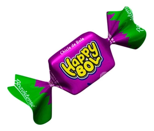 Chicle Happy Bol Uva 140g - Florestal