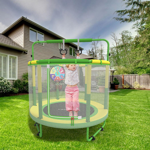 Trampolín Langxun 60 Para Niños, 5 Pies Mini Mini 6-in-1 Al