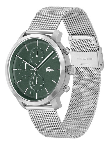 Lacoste Replay 2011338 Reloj Hombre Cuarzo Plateado