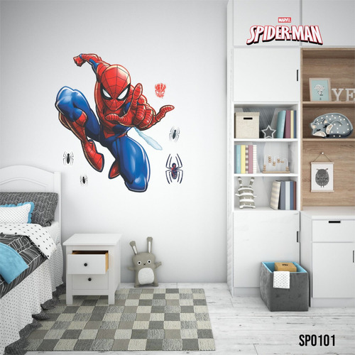 Stickers  Pared Spiderman Decoracion
