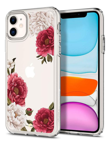Funda Cyrill By Spigen Cecile Para iPhone 11 Red Floral