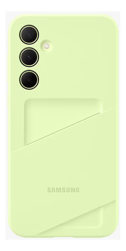 Protector Original Samsung Galaxy A35 Card Slot Case Green