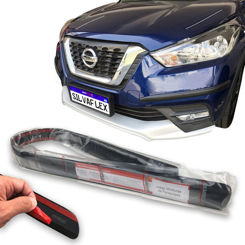 Baguetas Paragolpe Lateral Estribera Antishox Nissan Kicks S