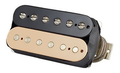 Imagem 1 de 4 de Gibson Captador Burstbucker 1 Ponte/braço Zebra Im57azb