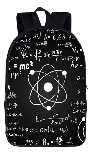 Mochila Experimental De Fórmula Matemática/química Youth S