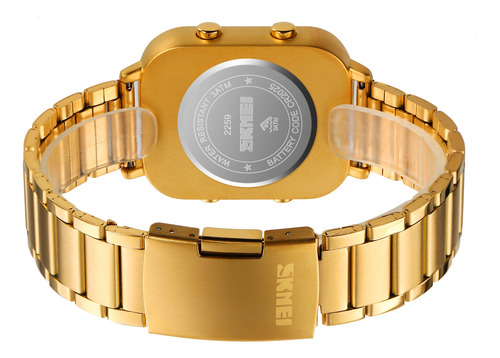 Reloj Digital Con Cronómetro Skmei Para Hombre Y Mujer, Resi