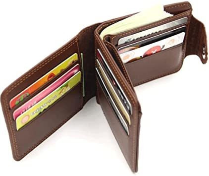 Imagen 3 de 6 de Cartera Personalizada Para Hombre, Cartera Plegable Para