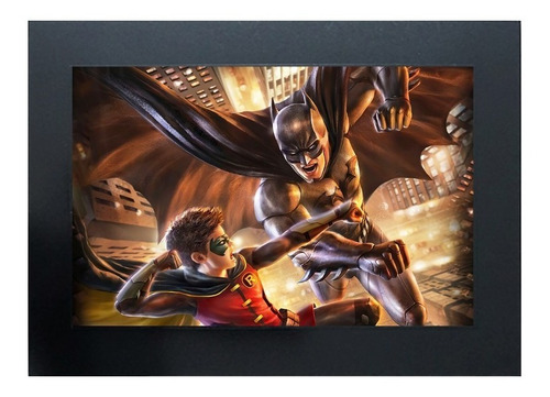 Cuadro De Batman Vs Robin