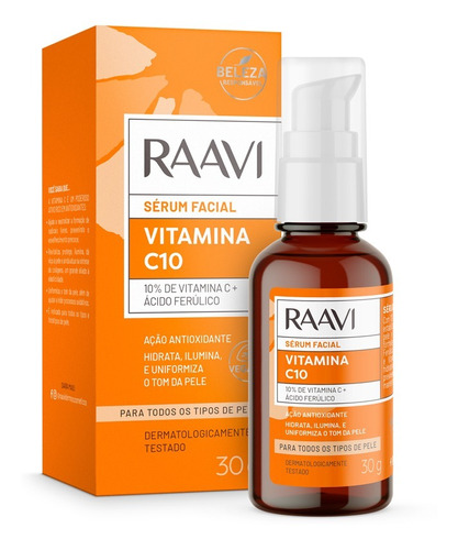 Raavi Sérum Facial Vitamina C 10 30g