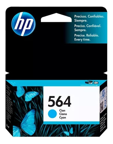 Cartucho Hp De Tinta Original 564 Cyan Cb318wl D5400 C310