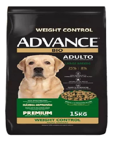 Advance Bio Perro Weight Control X 15 Kg 