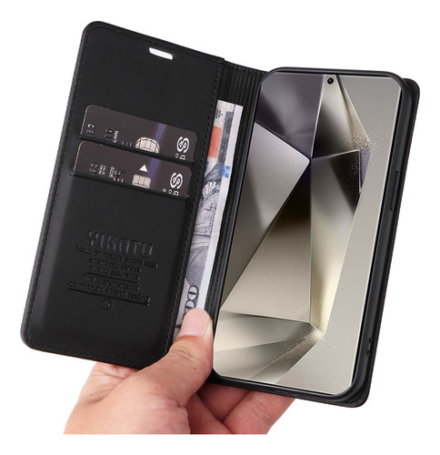 Funda De Piel De Alta Calidad Para Vivo Y27 5g/y28 4g/y29 4g/y29s 5g/y28s 5g, Blindaje Rfid, Ranura, Cartera, Soporte