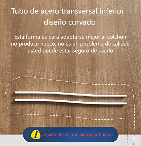 62*200cm Barandal Para Cama De Niños Seguridad Protector Ajustable