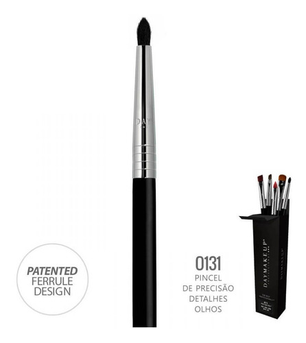 Imagem 7 de 8 de Kit 5 Pincéis Daymakeup De Precisão O111 O113 O119 O131 L01