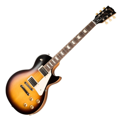 Imagen 2 de 3 de Guitarra eléctrica Gibson Modern Collection Les Paul Tribute de caoba satin tobacco burst satén con diapasón de palo de rosa