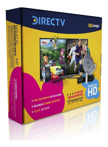 Kit Directv Hd Prepago 46 Cm Distribuidor Oficial Original