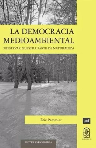 Libro La Democracia Medioambiental