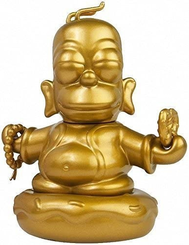 Golden Homer Buddha Kidrobot Simpsons Vinilo Homero Buda (Usado)