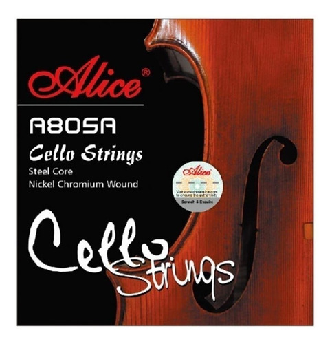 Cuerda Suelta De Cello G (3era) 4/4 Alice A805 G