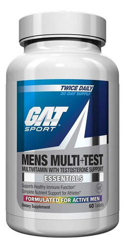 Multi For Men Testo Boost Vit D,a,e,b + Iodo+magnesio 30en1