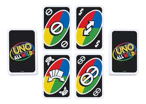 UNO Jogo de Cartas All Wild