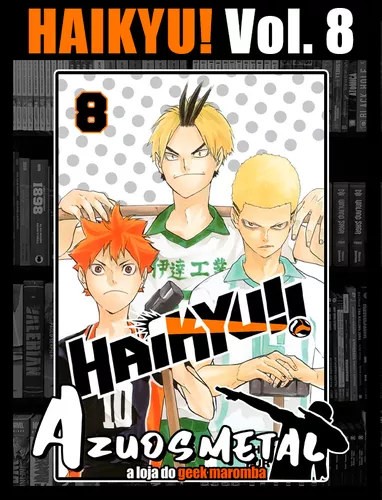 HAIKYUU!! vol. 4 - Edição Japonesa