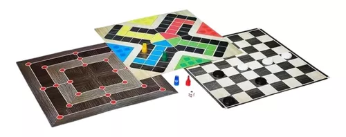 Jogo Ludo, Dama e Trilha - Pais & Filhos na Americanas Empresas