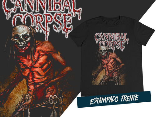 Camiseta Brutal Death Metal Cannibal Corpse C11