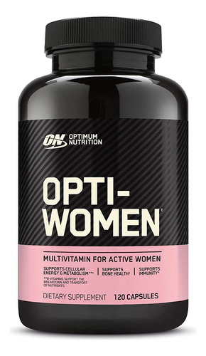 Optimun Nitrition Optiwomen 120 - Unidad a $136800