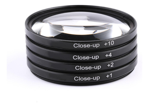 Kit De Filtros De +1 +2 +4 +10 Juego De Lentes Para 40,5 Mm