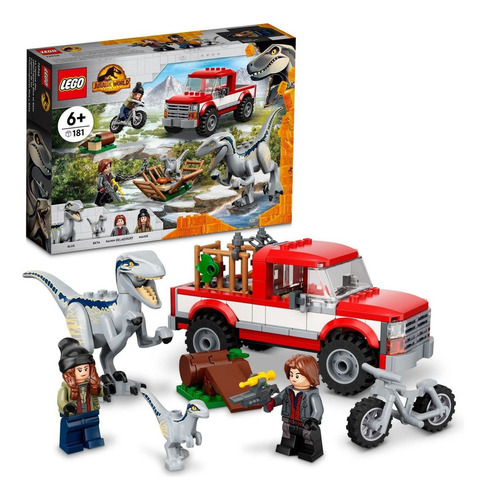 Juguete Didáctico Lego Jurassic World Blue Beta Velocir Lkp