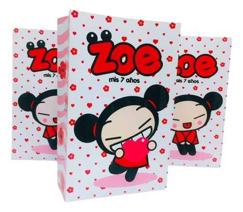 Bolsitas Golosineras Personalizada Pucca X10 Ohhappypina