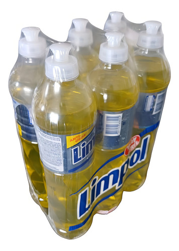 Kit 24 Detergente Limpol Glicerina Anti-odor 500ml Neutro