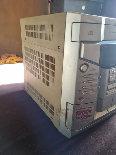 Equipo De Musica Sharp, Para Reparar O Repuesto. A Revisar Gris 80 W (Usado)