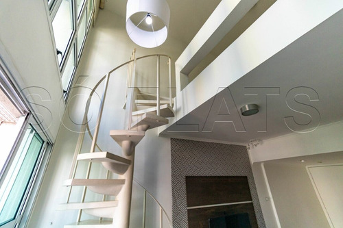 Imagem 8 de 15 de Flat Duplex No Moema Loft Para Morar Ou Investir - Sf38913