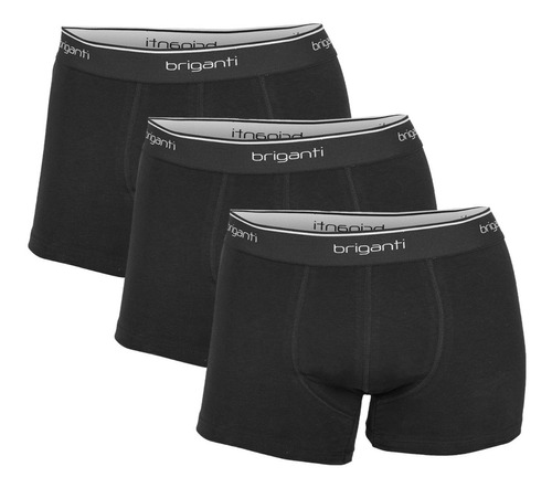 Boxer Pack X3 Hombre Algodón Briganti Calzoncillo Hxim09530