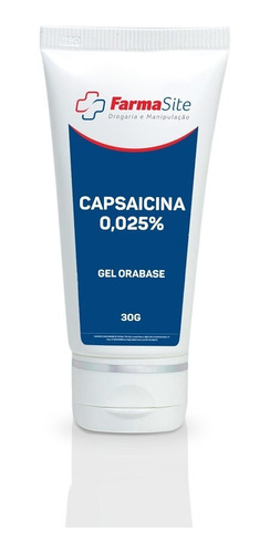 Imagem 1 de 1 de Capsaicina 0,025% Gel Orabase 30g