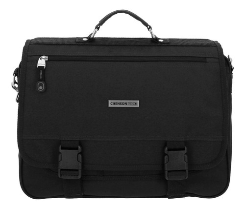 Portafolio Grande Chenson Unisex Negro