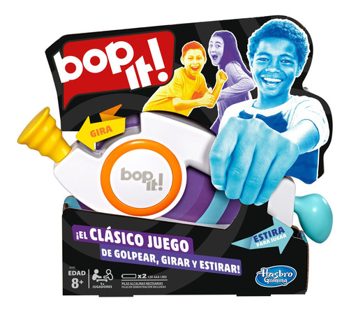 Juego De Mesa Hasbro Gaming Bop It! Modo Solitario Y Social