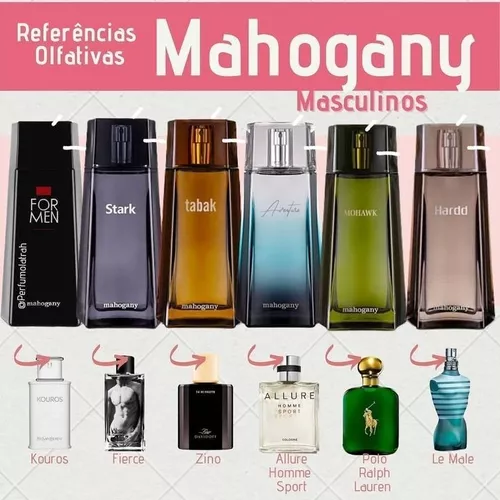 Desapegadoc Perfume Stark Mahogany Refrescante Fierce Legend