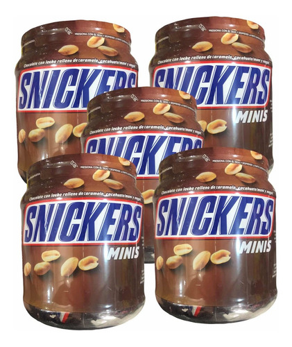 Chocolate Snickers Mini 416 Pz 9 G C/u Total 3.744 Kg