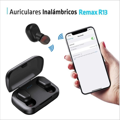 Auriculares Bluetooth 5.0 Inalambricos Remax R13 Ios Android