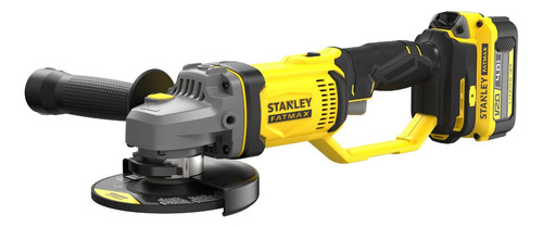 Esmeriladora Angular 4-1/2 + Baterías Stanley (scg400m2k) Amarillo