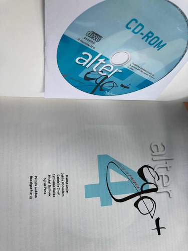 Livro Alter Ego + 4 Methode De Français + Caderno Atividades