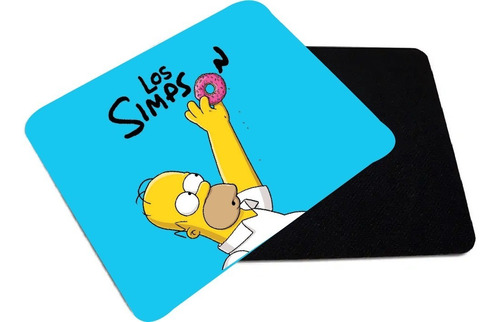 Mouse Pad Anime, Los Simpson, Homero, Animados, 21*17 Cm 