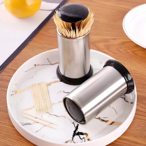 Palillero automático retráctil de acero inoxidable para barras de cocina