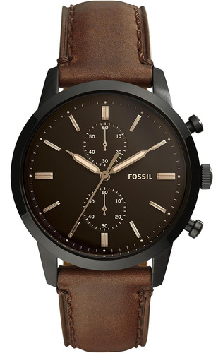 Reloj Para Hombre Fossil Townsman Fs5437 Cronógrafo 