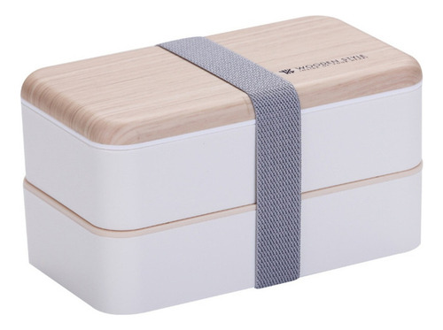 I Caja Bento - Contenedor De Almuerzo De Doble Capa A